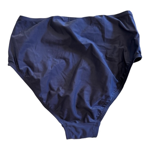 Beyond Control Solid High-Waisted Bikini Bottoms in Black NWOT - Picture 4 of 6